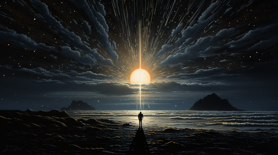 Barrett at the beach